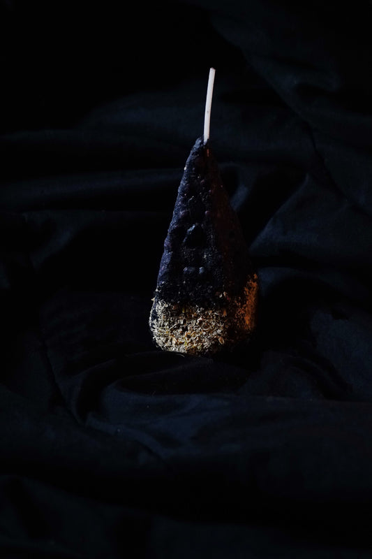 Hand Molded Pyramid Candle