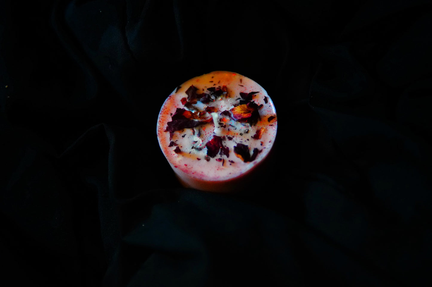 Rose Pillar Candle