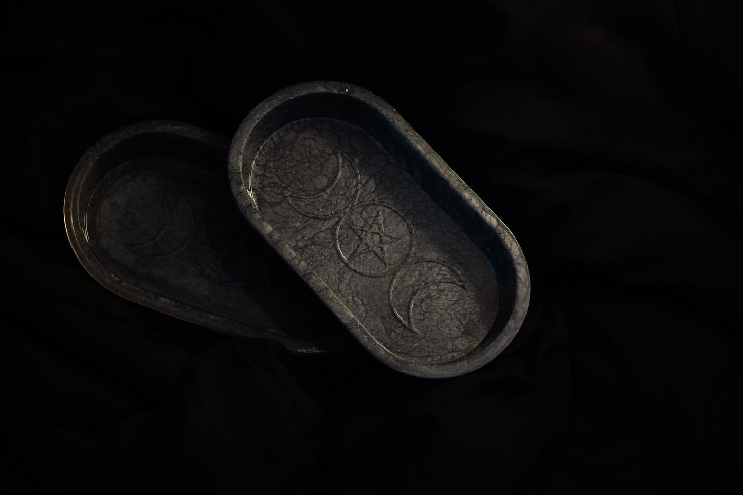 Moon Phase & Pentagram Dish