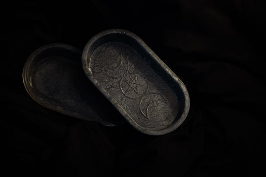 Moon Phase & Pentagram Dish